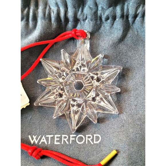 NIB WATERFORD Crystal Christmas Mini Star Ornament 2024 1072428 - Picture 7 of 8